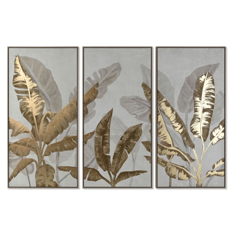 Set di 3 quadri Home ESPRIT Palme Tropicale 180 x 4 x 120 cm (3 Pezzi) Set di 3 quadri Home ESPRIT Palme Tropicale 180 x 4 x 120 cm (3 Pezzi)