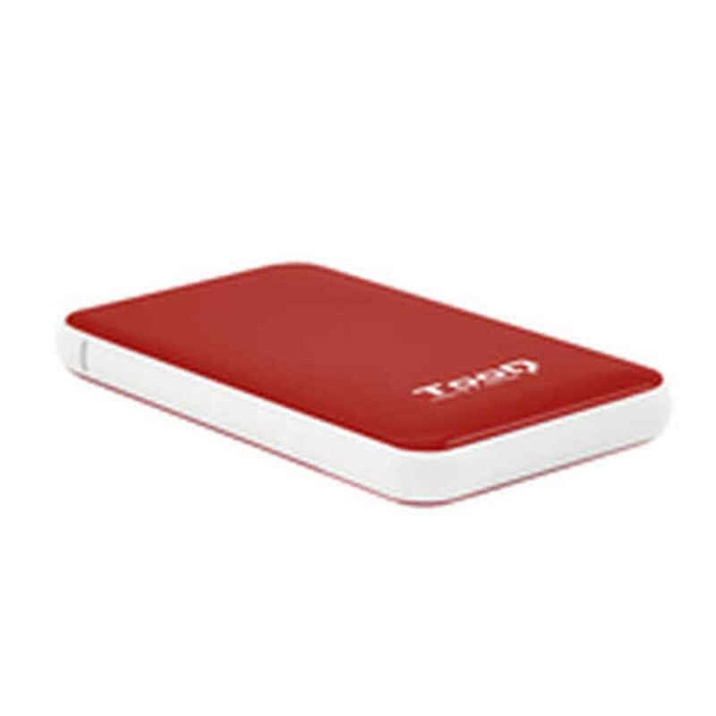 Scatola Esterna TooQ TQE-2528R 2,5" SATA USB 3.1 Rosso Scatola Esterna TooQ TQE-2528R 2,5" SATA USB 3.1 Rosso