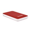 Scatola Esterna TooQ TQE-2528R 2,5" SATA USB 3.1 Rosso