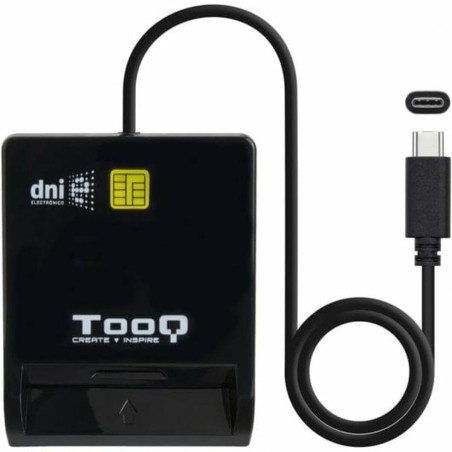 Lettore di Schede Intelligenti TooQ TQR-211B Nero
