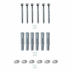Supporto da Parete TooQ LP42100T-B 60" 100"