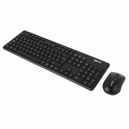 Tastiera e Mouse iggual WMK-BUSINESS2 Nero Qwerty in Spagnolo