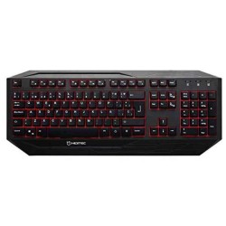 Tastiera per Giochi Hiditec GKE010000 Nero