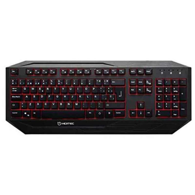 Tastiera per Giochi Hiditec GKE010000 Nero Tastiera per Giochi Hiditec GKE010000 Nero