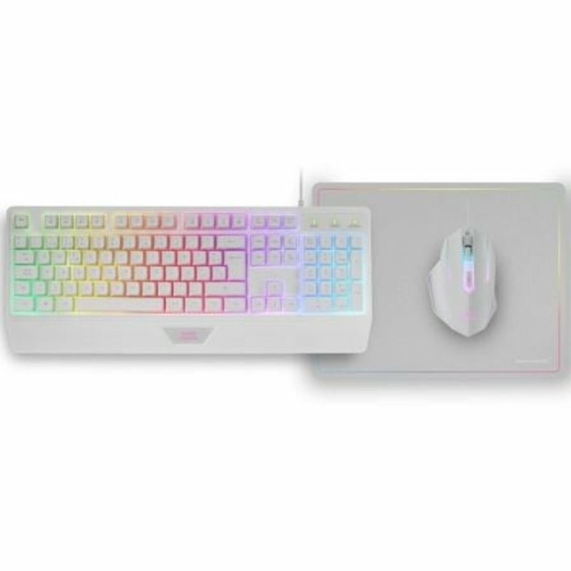 Tastiera Mars Gaming MCP124WES Bianco Tastiera Mars Gaming MCP124WES Bianco