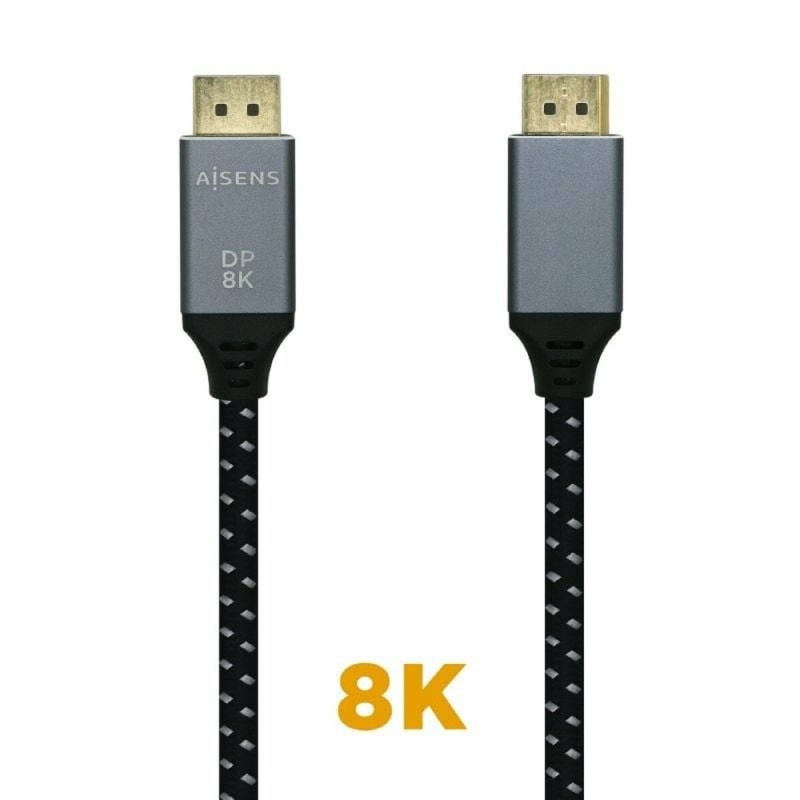 Cavo DisplayPort Aisens A149-0435 Nero Nero/Grigio 1 m