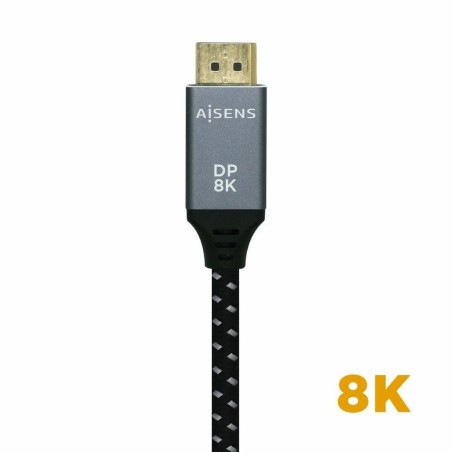 Cavo DisplayPort Aisens A149-0435 Nero Nero/Grigio 1 m