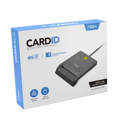Lettore di Schede Nox-Xtreme NXLITECARDID Nero Connessione USB