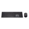 Tastiera GEMBIRD KBS-ECLIPSE-M500-ES Nero Qwerty in Spagnolo