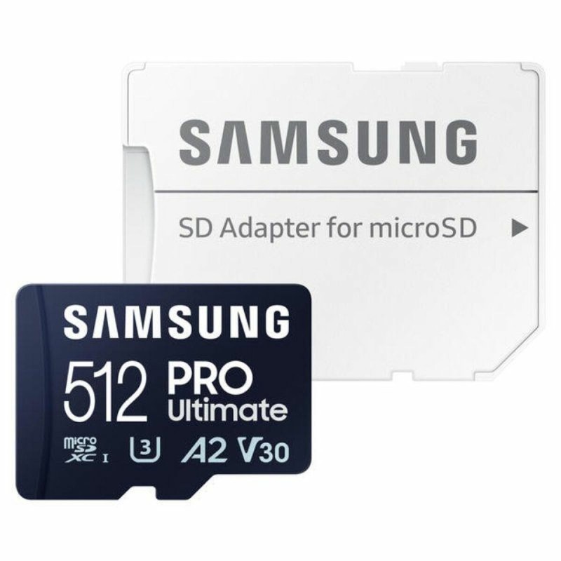 Scheda Di Memoria Micro SD con Adattatore Samsung MB-MY512SA/WW 512 GB Scheda Di Memoria Micro SD con Adattatore Samsung MB-MY512SA/WW 512 GB