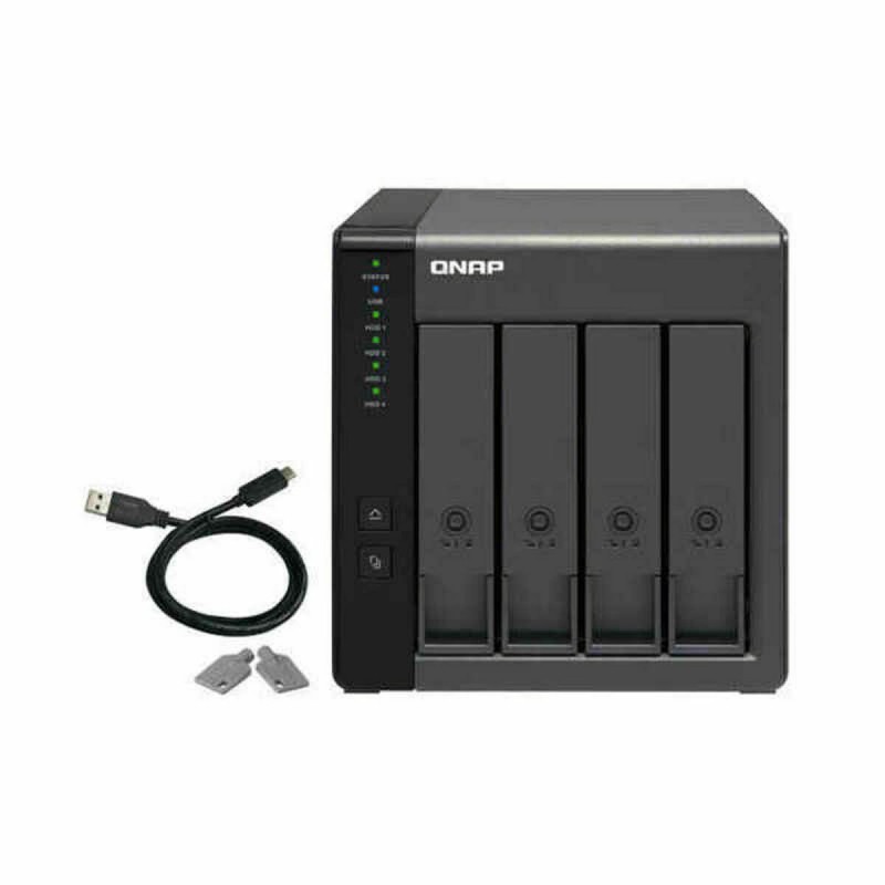 Memorizzazione in Rete NAS Qnap TR-004 Nero Memorizzazione in Rete NAS Qnap TR-004 Nero
