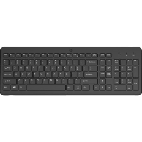 Tastiera Wireless HP 225 Multicolore