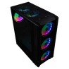 Case computer desktop ATX Hiditec V30 ARGB Nero