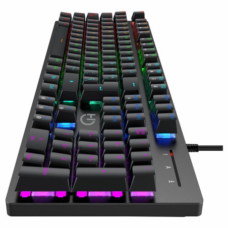 Tastiera Hiditec GKE010004 Nero Multicolore