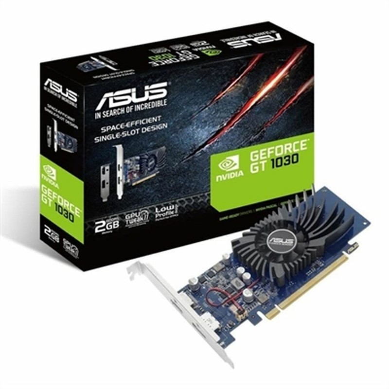 Scheda Grafica Asus GT1030-2G-BRK NVIDIA GeForce GT 1030 GDDR5 Scheda Grafica Asus GT1030-2G-BRK NVIDIA GeForce GT 1030 GDDR5