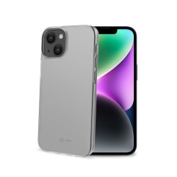 Custodia per Cellulare Celly iPhone 14 Nero Trasparente