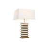 Lampada da tavolo Home ESPRIT Bianco Dorato 50 W 220 V