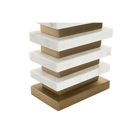 Lampada da tavolo Home ESPRIT Bianco Dorato 50 W 220 V