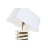 Lampada da tavolo Home ESPRIT Bianco Dorato 50 W 220 V