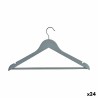 Set di Grucce Kipit CH19809-G Grigio Legno (24 Unità)