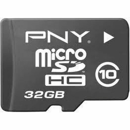 Scheda Di Memoria Micro SD con Adattatore PNY ‎SDU32GBHC10HP-EF Classe 10 32 GB