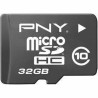 Scheda Di Memoria Micro SD con Adattatore PNY ‎SDU32GBHC10HP-EF Classe 10 32 GB