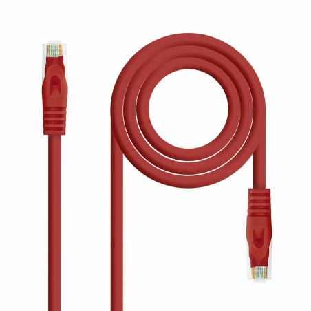 Tubo Categoria 6a UTP NANOCABLE 10.20.1800-R Rosso Grigio 5 m