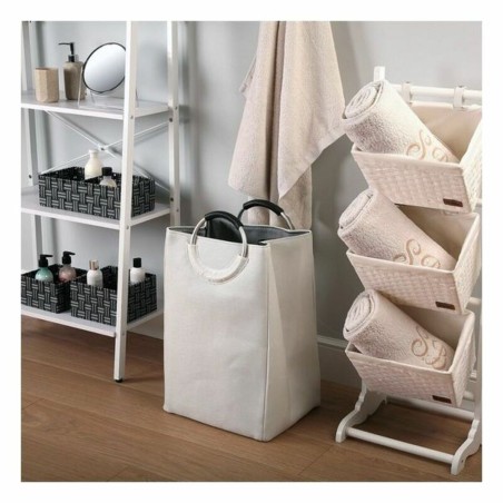 Cesto per i Panni Sporchi Con manici Minimalista 30 x 55 x 36 cm