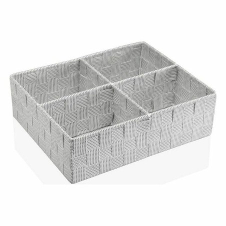 Scatola con scomparti Tessile (27 x 10 x 32 cm)