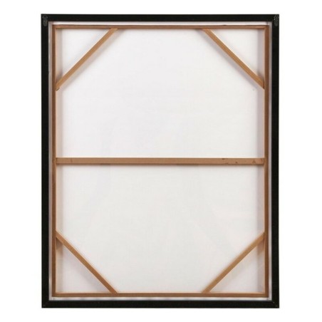 Quadro Versa Con cornice Barca polistirene Tela Legno MDF 3,5 x 100 x 80 cm