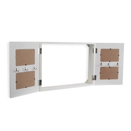 Armadietto portachiavi Versa   Nero Legno (8,5 x 33 x 46 cm)