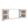 Armadietto portachiavi Versa   Nero Legno (8,5 x 33 x 46 cm)