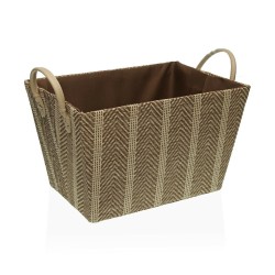 Cestino Multiuso Versa 26 x 22 x 36 cm Beige
