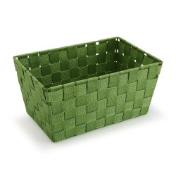 Cestino Multiuso Versa 20 x 15 x 30 cm Verde scuro Grande
