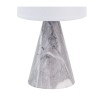 Lampada da tavolo Versa Nero Ceramica 12,5 x 25,5 x 12,5 cm