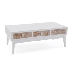 Tavolino da Caffè Versa Sira Pino Legno MDF 60 x 41 x 110 cm