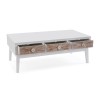 Tavolino da Caffè Versa Sira Pino Legno MDF 60 x 41 x 110 cm