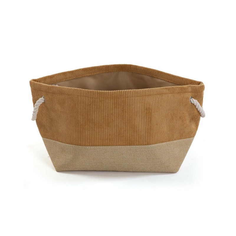 Cestino Multiuso Versa Corduroy 27 x 26 x 27 cm Cestino Multiuso Versa Corduroy 27 x 26 x 27 cm