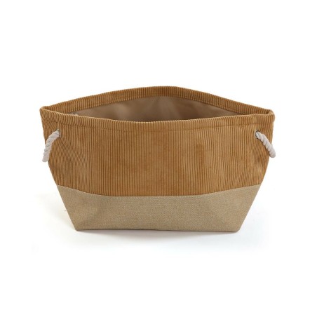 Cestino Multiuso Versa Corduroy 27 x 26 x 27 cm
