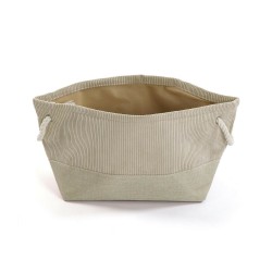 Cestino Multiuso Versa Corduroy 27 x 26 x 27 cm