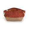 Cestino Multiuso Versa Corduroy 27 x 26 x 27 cm Terracotta