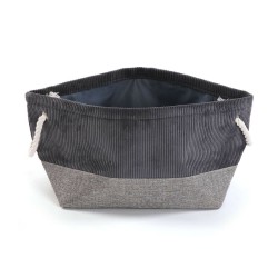 Cestino Multiuso Versa Corduroy 29 x 27 x 39 cm