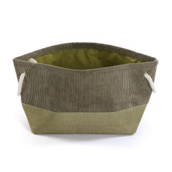 Cestino Multiuso Versa Corduroy 29 x 27 x 39 cm