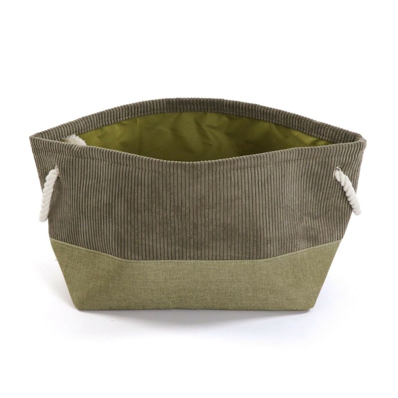 Cestino Multiuso Versa Corduroy 29 x 27 x 39 cm