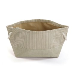 Cestino Multiuso Versa Corduroy 29 x 27 x 39 cm