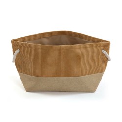 Cestino Multiuso Versa Corduroy 29 x 27 x 39 cm