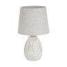 Lampada da tavolo Versa Brasilia Lino Ceramica 40 W 20 x 31 cm