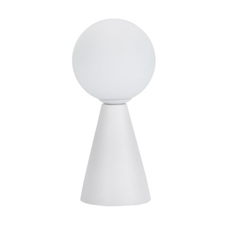 Lampada da tavolo Versa Bianco Ceramica Cristallo 40 W 10 x 22,5 cm Prisma