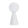 Lampada da tavolo Versa Bianco Ceramica Cristallo 40 W 10 x 22,5 cm Prisma