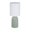 Lampada da tavolo Versa Verde Cotone Ceramica 40 W 15 x 36 cm